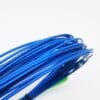 blue e2000 apc patch cord 30m, indoor armored cable g.657a1 2.0mm simplex core sm 9/125um
