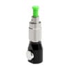 bare fiber test adapter fc apc round tail with 125um 127um hole, metal body for wdm production
