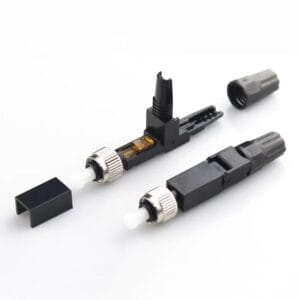 field installable fc fast connector for ftth drop cable 2x3mm, 57mm length