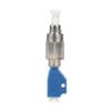 fc/upc male to lc/upc female adapter, 9/125um sm fiber, simplex, 2.5mm to1.25mm hybrid adapter