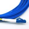 fiber optic cable fc to lc patch cord 20m blue 2.0mm simplex opnr pc, single mdoe 9/125um, 1pc/pack, 400pcs/carton box