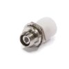 fc fiber adapter small d type, metal, zinc alloy, simplex, 1 core, female to female with octagonal cap