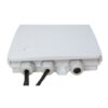 ftth 1x8 fiber splitter box,3 cable glands 7 12mm, sliding shackle cover, 8 sc adapter bracket, white