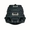 outdoor ip65 plastic fiber optic splitter box, with 1 branch cable port 16mm, 2 cable glands 8 14mm, and 16 round ports for ftth drop cable, 36 cores capacity