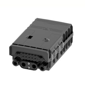 high density fiber distribution terminal box 16 port, 4 cable entry, with 18 sc adapters and 1x16 splitter distribution