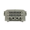 new 16 port 24 port fiber optic splitter distribution box, gray color, wall / pole mount ip65 protection