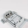 quality fiber optic splitter terminal box 16 sc adapter, drop cable ports, 1x16 lgx splitter or mini splitter, gray black color optional.