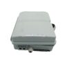 outdoor nap fiber optic connection box, 24 cores plastic, gray color, sc connectors with fiber optic pigtails or splitter (unload)
