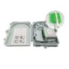 24 subscribers home fiber splitter distribution box,2 uncut ports, sc / lc duplex couplers, custom fiber optic splitter types