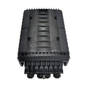 ip68 underwater ftth fiber optical termination box otb, wall pole mounting with ss304 metal sheet and cable clamps, 1x8 1x16 splitter enclosure