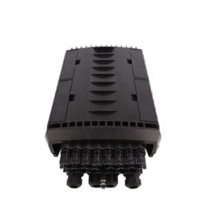 ip68 fiber optic box outdoor for ftth drop cable 2mm 4mm 7mm, 24 pcs waterproof plugs,3pcs 1x8 splitter distribution with 24 sc connectors