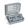 xgpon network 10g fibre distribution terminal 32 subscrivers access, 1x32 optical spltiter sc connectors, wall mount, plastic