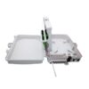 24 port plastic fiber access terminal box for 1x24 splitter, 1x16 splitter with sc connectors, outdoor use