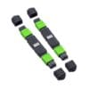 senko mpo attenuator, single mode os2 fiber, green, 12 fibers