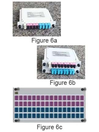 figure 6 actual picture of the new optical splitter  