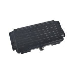 12 cores fiber optic ftth outdoor box for fiber fusion splicing, 1in 2out cable ports, horizontal closure
