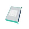 fiber optic cassette splitter in gpon 1x32 in trays, abs material, sc fc lc st connectors