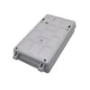 12 cores outdoor fiber optic termination box, 2 in cable diameter 16mm, 12 out pigtails 2.0mm with fixtures, gray