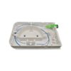 large size 4 cores terminal box fiber optic 2 port, sc or lc duplex adpater or fiber pigtails