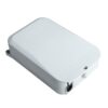 16 port sc fiber optic box wall mounting, 3 layer deisgn, separate fiber splicing, distriution and splitting area, mid span