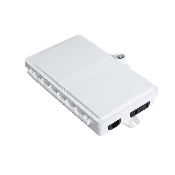 2 port sc ofc termination box, outdoor fiber splice box wall mount with splice tray