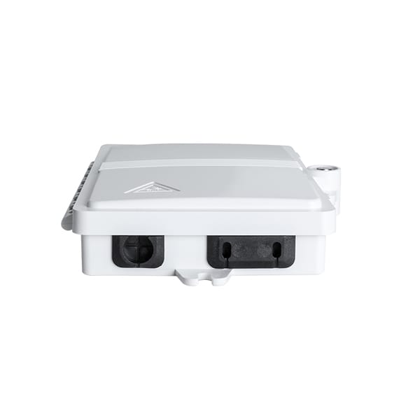 2 port sc ofc termination box, outdoor fiber splice box wall mount with splice tray