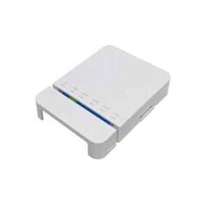 6 port optical fiber cable termination box wall mounted with 1x5 mini plc splitter sc connectors