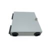 fiber optical terminal enclosure metal with hinge and lock, 8 sc port ftth connection box