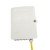 outdoor mini optical fibre termination unit, 8 port sc, 12mm cable gland, 1 splice tray