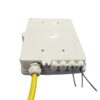 outdoor mini optical fibre termination unit, 8 port sc, 12mm cable gland, 1 splice tray