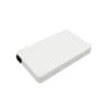 mini 1port optical fiber outlet box, wall mounted with shutter adapter block