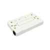 mini 1port optical fiber outlet box, wall mounted with shutter adapter block