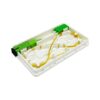 mini 1port optical fiber outlet box, wall mounted with shutter adapter block