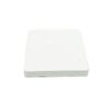 ftth wall mounting roseta optica 3m, sc connectors, 2 mounting screws and sleeve, white