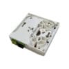ftth fat box 2 cores sc connectors, compact size, left cable winding, right cable distribution