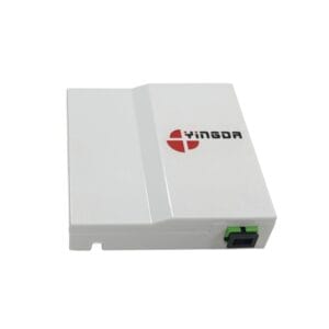 1 port sc ftth fiber termination box, cable go through the box strainghtly, embeded wall, gradient surfece design.