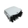 outdoor 16 port optical distribution box for 2pcs abs box plc splitter 1:8, 2 splice trays, cable port can be uncut port or 1 cable gland