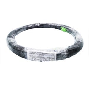 4 cores fiber optic cable patch cord outdoor with self supporting figure 8 gyfxtc8y, sm g657a2 length 30cm each side fanout pigtails 0.5m length with 2.0mm sc/apc to sc/apc