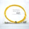 single mode patch cord 3 meter with d4 connectors simplex 2mm lszh yellow