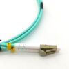 10g om3 fiber optic patch cord lc lc 3mm 1 mt duplex 50/125um lszh, 1pc/bag, 500pcs/carton, custom logo