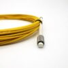 d4 to d4 single mode fiber patch cord 15m 9/125um os1 smf yellow 2mm lszh with custom labels