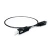 telecom patchcords sc/apc sc/apc sm sx g657a1 0.9mm lszh 1m,il:0.2db, rl:67db, black