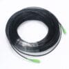 armored fiber patch leads 1 core sc/apc sc/apc single mode simplex g657a2 with armid yarns 3.5mm 60 meter,double sheath outer sheath pe black, inner sheath white lszh 2mm and 0.9mm tight buffer