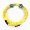 48 core fiber optic cable patch cord lc apc single mode sm os1 5m g652d pvc, fiber breakout 2mm with lc/apc pigtails 0.5m, wrap by plastic film