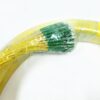48 core fiber optic cable patch cord lc apc single mode sm os1 5m g652d pvc, fiber breakout 2mm with lc/apc pigtails 0.5m, wrap by plastic film