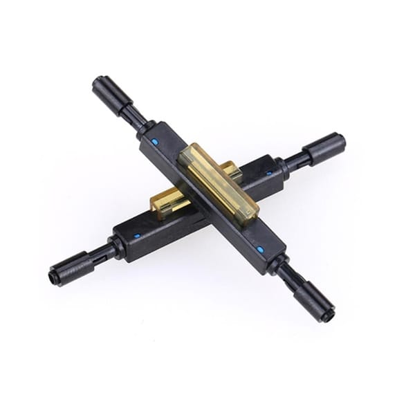 l925b fiber optic mechanical splicer kit for bare fiber 250um single mode and multimode fiber, black, 5pcs/box