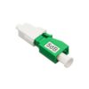 lc optical attenuator, single mode 1550nm, female to male, build out type, apc green, 6db
