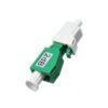 lc optical attenuator, single mode 1550nm, female to male, build out type, apc green, 6db
