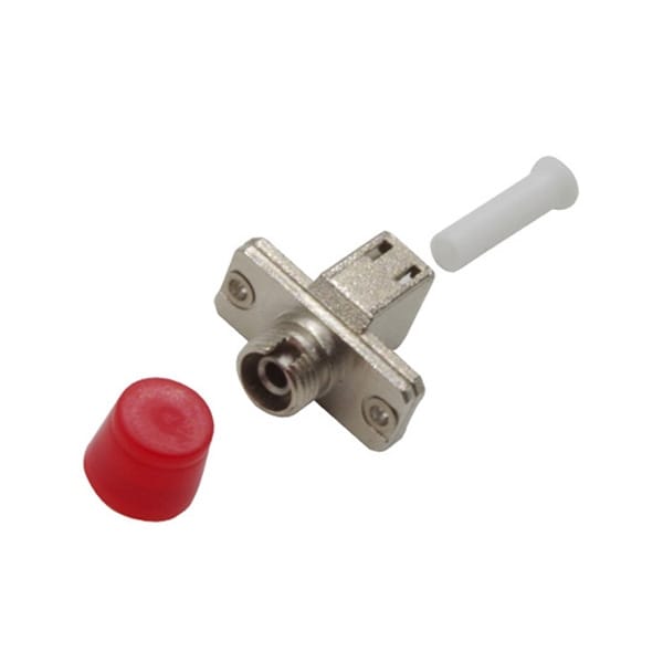 lc to fc adapter, simplex, metal, with dust caps protection, sm or mm fiber optional