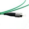 lan,catv network lc fc patch cord green sm 1m 2mm g652d pvc 9um il0.2db, rl50db